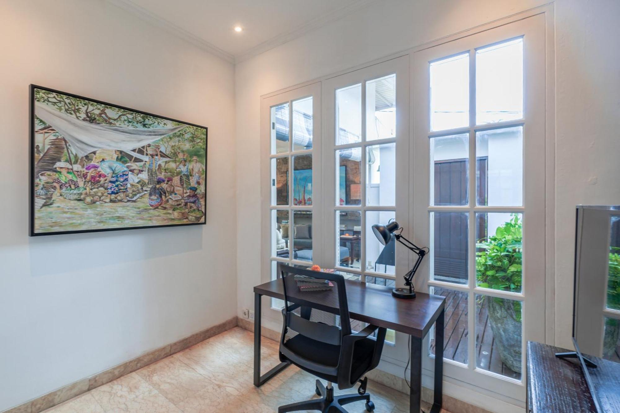 Mosan House - Unique Art-Filled Gem In Perfect Location A Short Walk From The Beach Or Seminyak Square Including Ac Office For Remote Working Exteriör bild