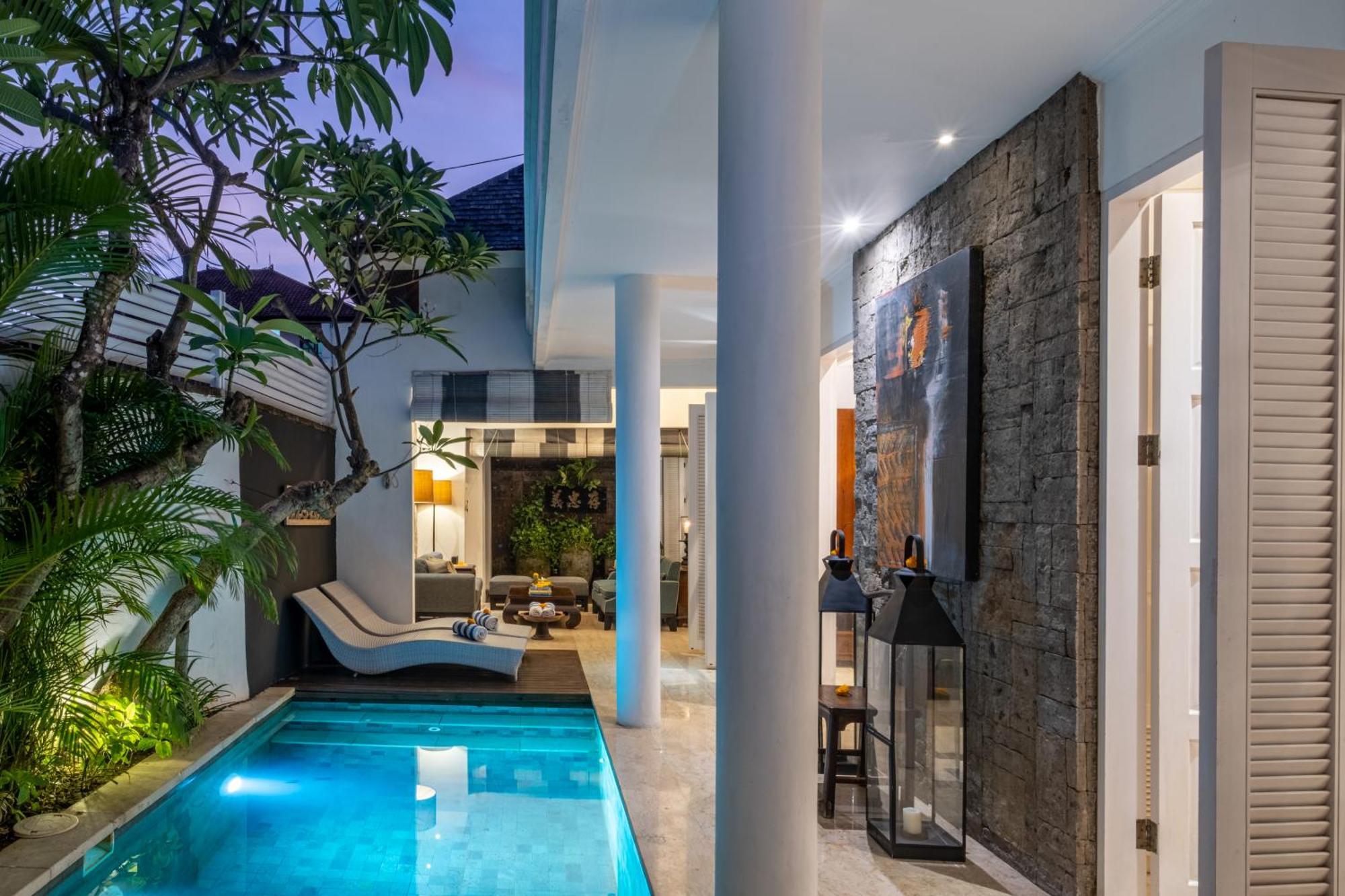 Mosan House - Unique Art-Filled Gem In Perfect Location A Short Walk From The Beach Or Seminyak Square Including Ac Office For Remote Working Exteriör bild