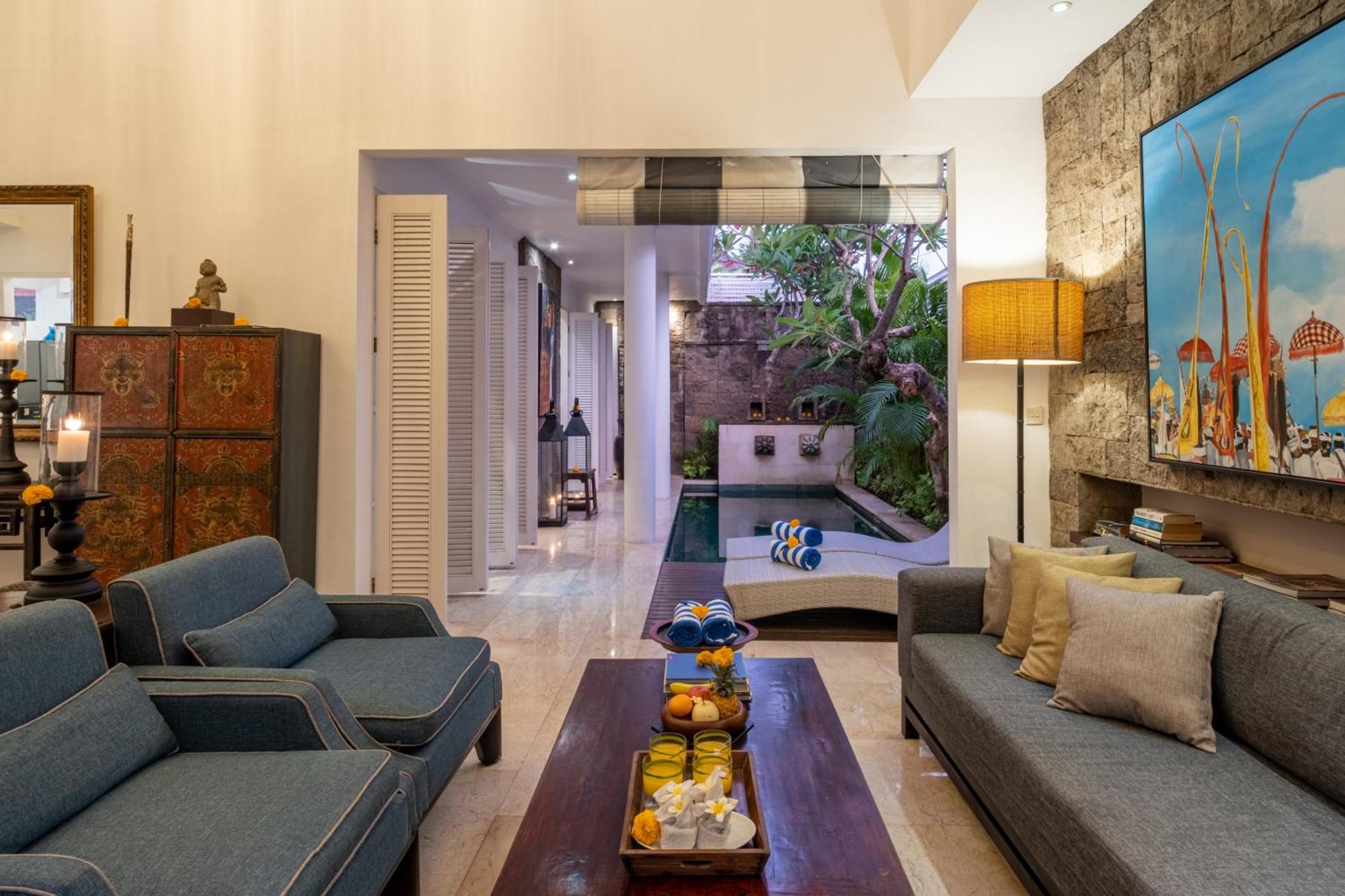 Mosan House - Unique Art-Filled Gem In Perfect Location A Short Walk From The Beach Or Seminyak Square Including Ac Office For Remote Working Exteriör bild