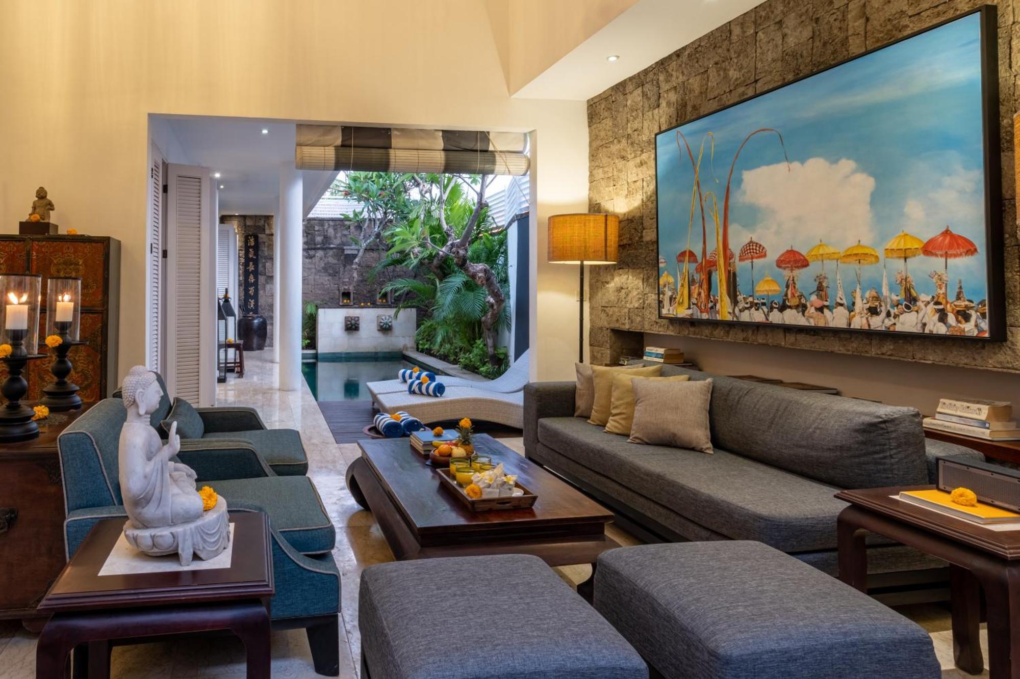 Mosan House - Unique Art-Filled Gem In Perfect Location A Short Walk From The Beach Or Seminyak Square Including Ac Office For Remote Working Exteriör bild