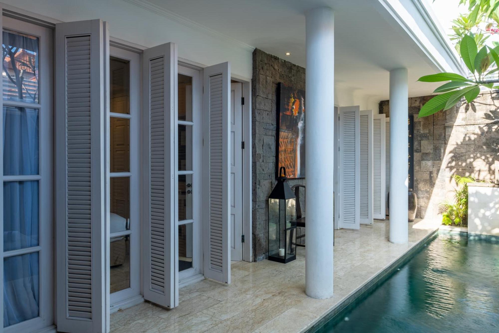 Mosan House - Unique Art-Filled Gem In Perfect Location A Short Walk From The Beach Or Seminyak Square Including Ac Office For Remote Working Exteriör bild